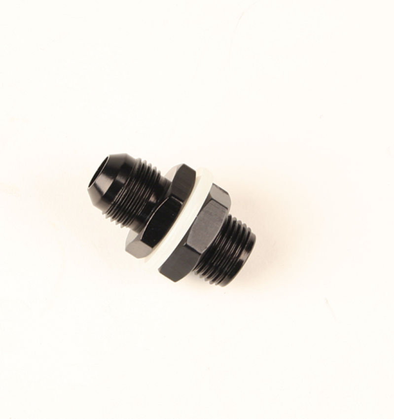 FRAGOLA FRG483110-BL #10 Fuel Cell Bulkhead Fitting Black