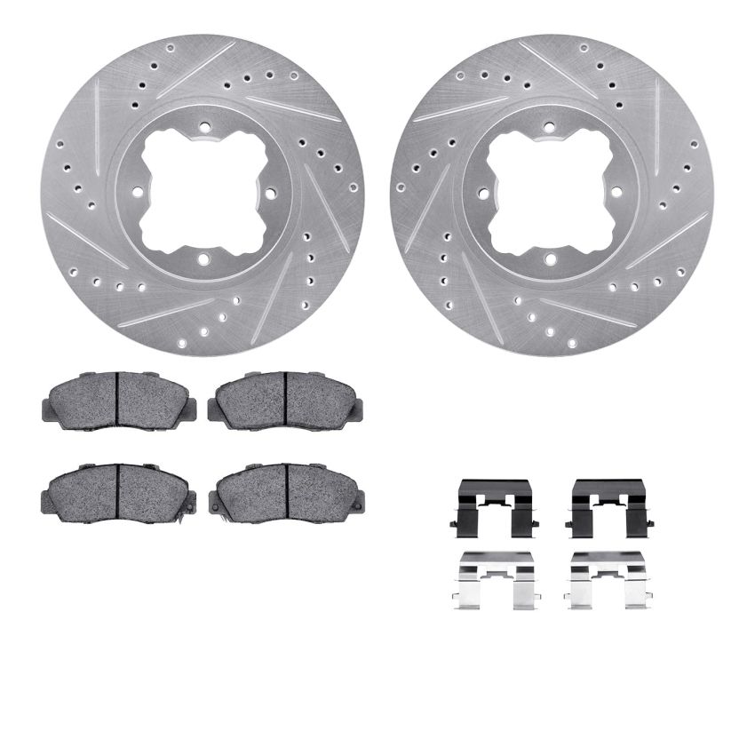 Dynamic Friction 7512-59023 Rotor Kit