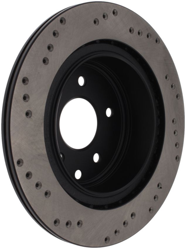 Stoptech 128.42088L 08-09 Infiniti EX35 / 05-08 G35 / 09 G37 / 06-09 M35/M45 Drilled Left Rear Rotor
