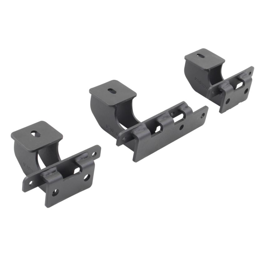Go Rhino D64506BTK 18-20 Jeep Wrangler JLU Brackets for Dominator Extreme SideSteps