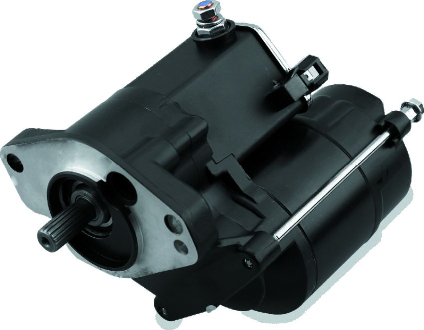 TwinPower 215505 Twin Power 89-06 Big Twin Exc 06 Dyna 1.4 Kw Starter Black Rpls H-D 31522-89A 31553-90 31533-94B