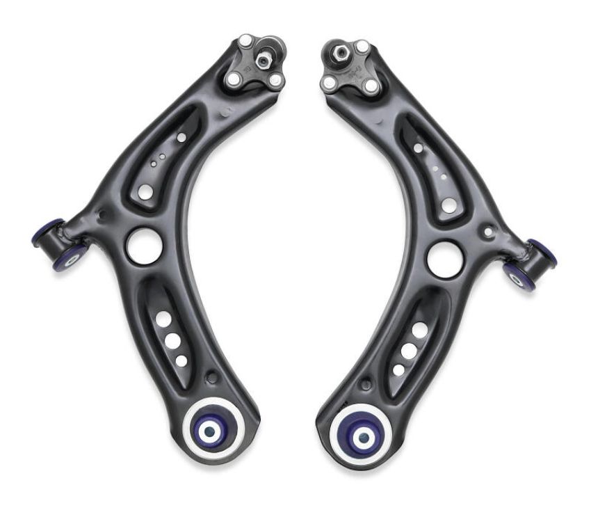 Superpro TRC1071 2015 Volkswagen Golf R Base Front Control Arm Lower Assembly Kit (Add. Positive Caster)
