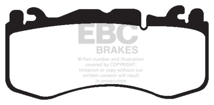 EBC Brakes DP42174R Yellowstuff Street And Track Brake Pads
