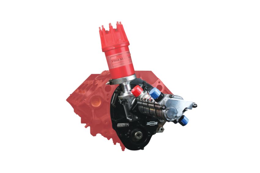 Moroso 60205 Chevrolet Small Block Timing Cover Magneto Kit - Non-Raised Cam - Sprint Car