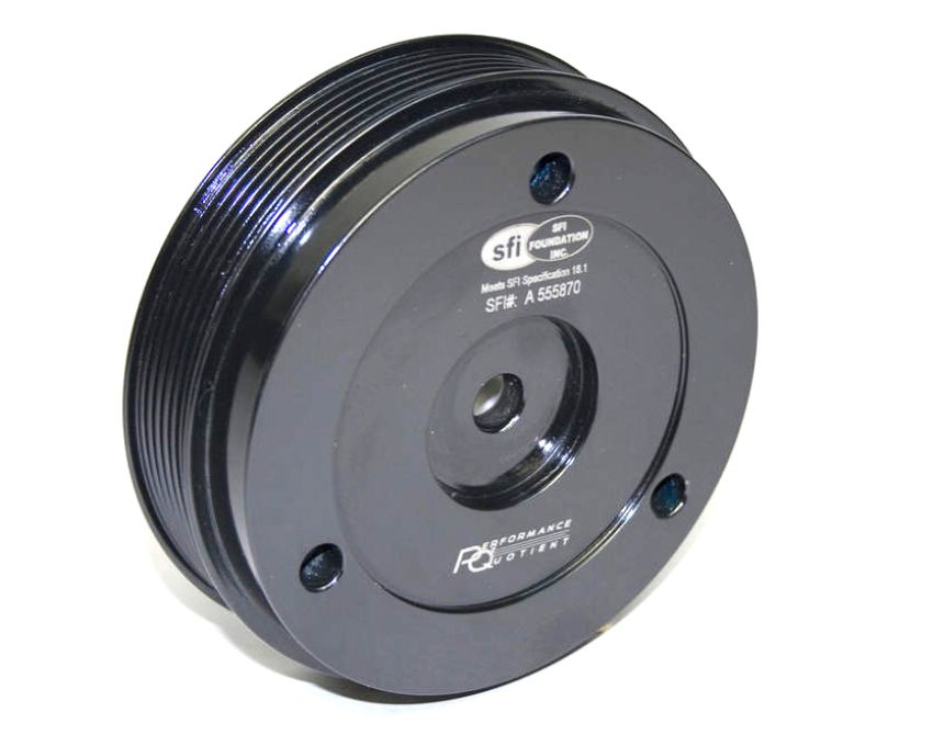 PRW INDUSTRIES, INC. PQX2510900 Harmonic Damper - SFI Fluid Style Mini Cooper