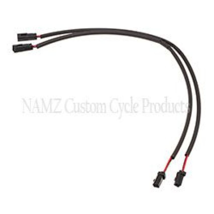 NAMZ NHGX-HD18 08-23 HD Models w/Heated Grips Plug-N-Play Heated Grip Extensions 18in.