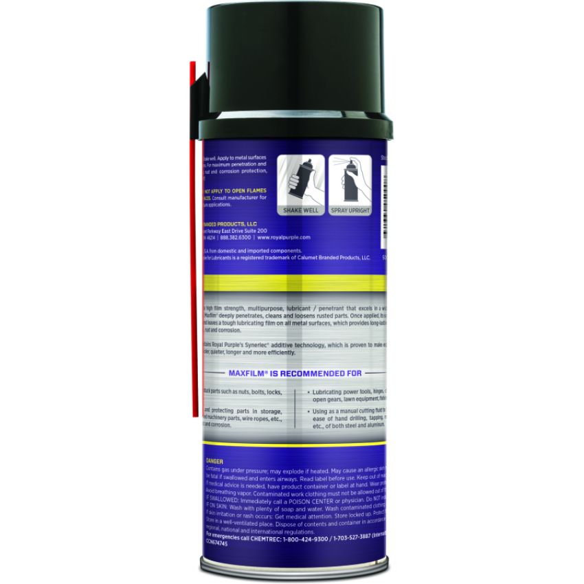 Royal Purple 15000 Maxfilm Synthetic Penetrating Lubricant - 11oz (Aerosol)