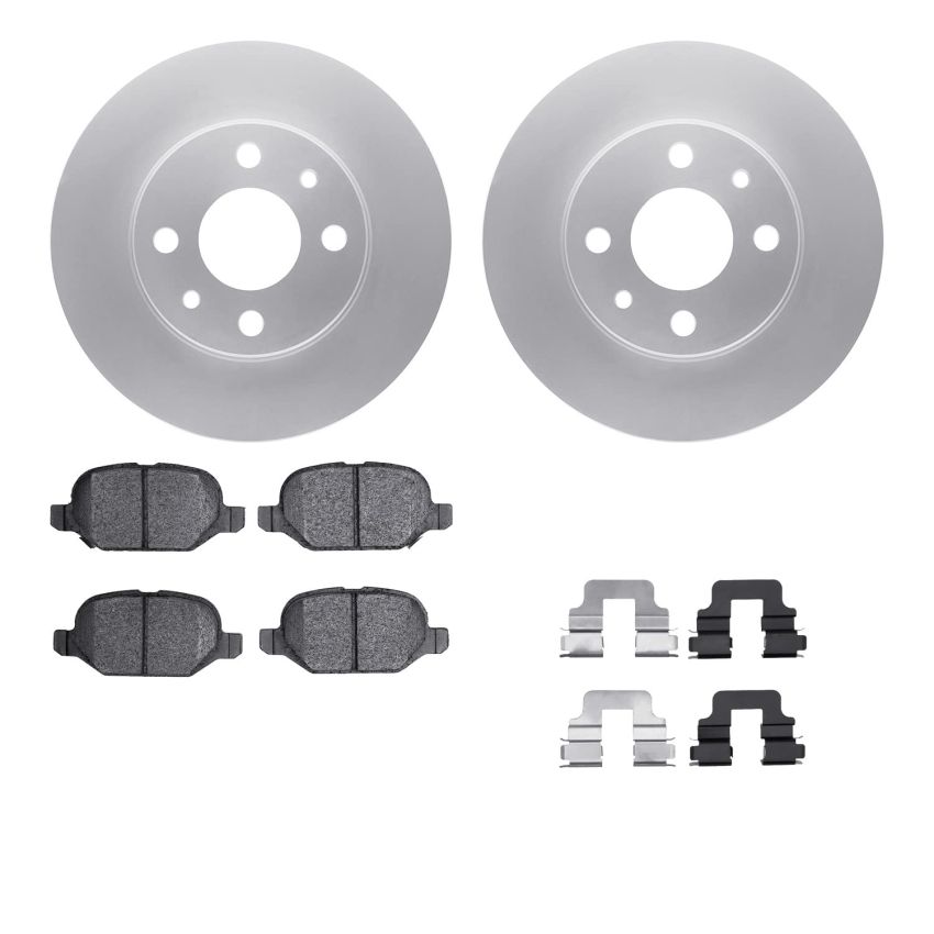 Dynamic Friction 4512-07007 Rotor Kit