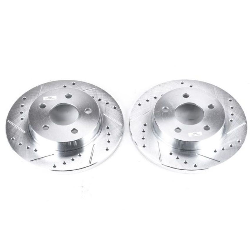 PowerStop AR8295XPR PowerStop Evolution Performance Drilled, Slotted & Plated Brake Rotor Pair