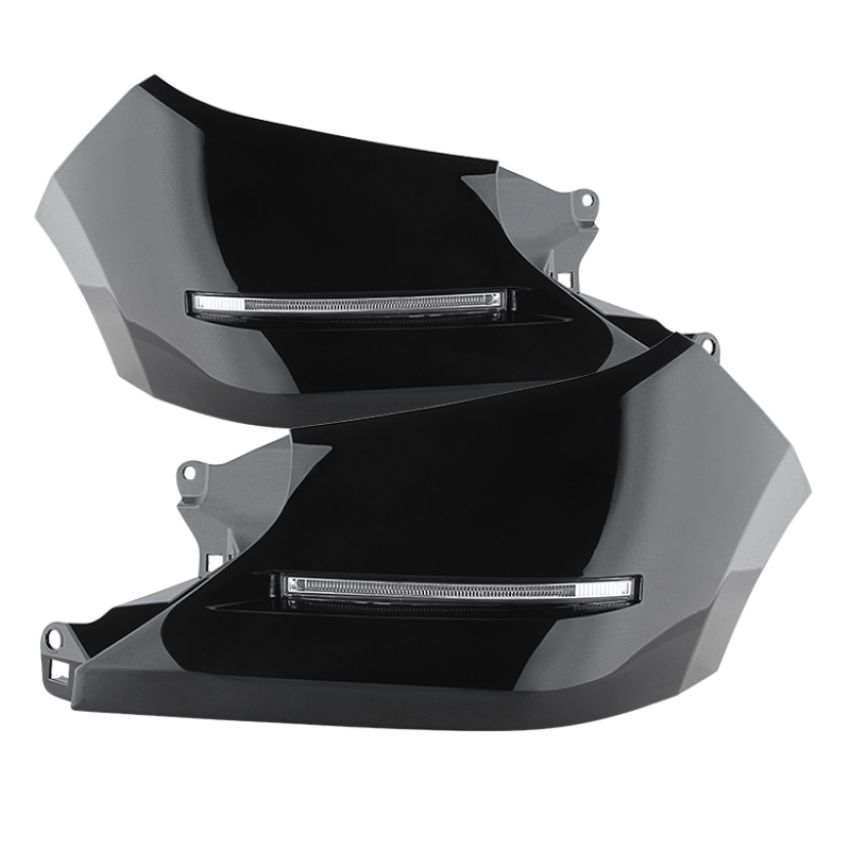 SPYDER 9032691 Daytime LED Running Lights System - Black