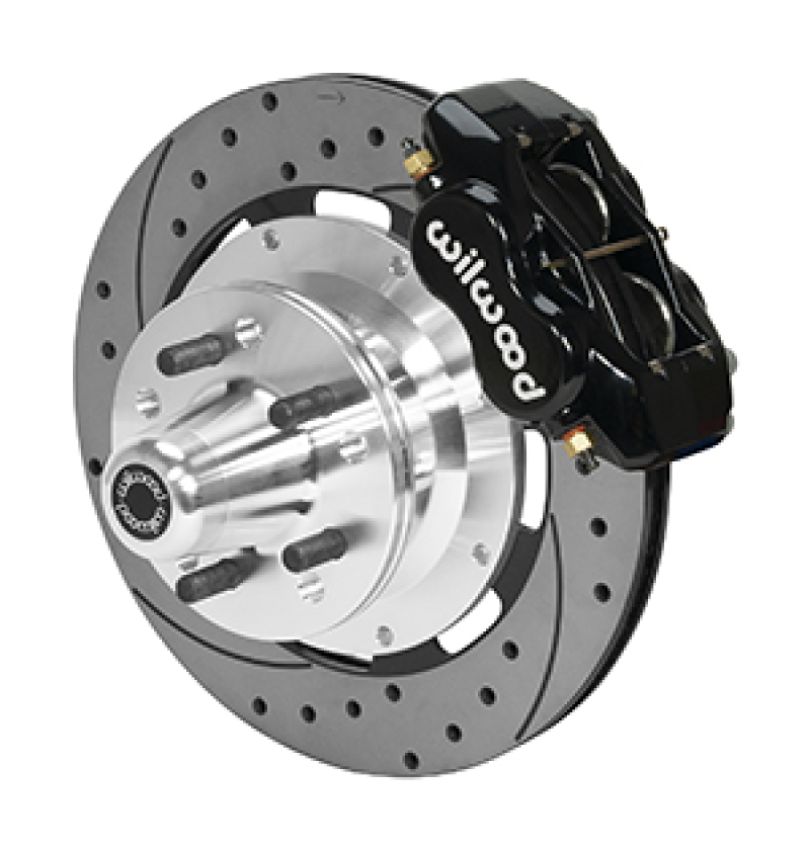 Wilwood 140-15468-D Forged Dynalite Front Brake Kit 12.19in SRP Drilled/Slotted Rotor