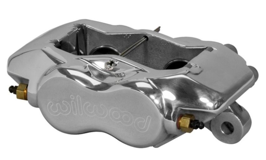 Wilwood 120-13842-P Caliper-Forged DynaliteI Polished 1.62in Pistons .81in Disc