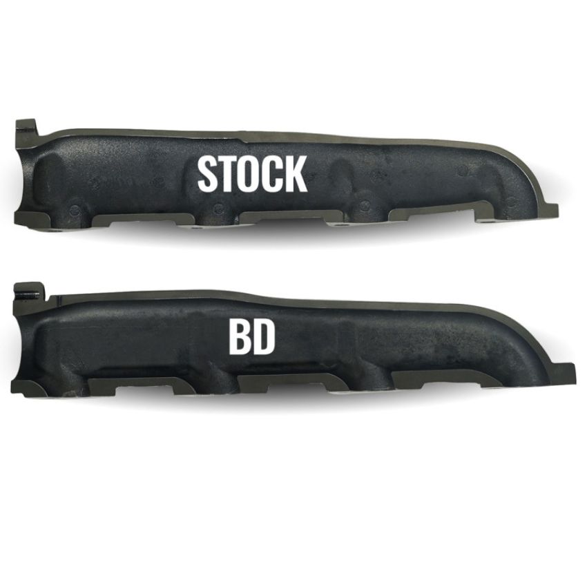 BD Diesel 1041487 Exhaust Manifold Single PowerStroke 6.4L Ford 2008-2010 F-250/F-350/F-450/F-550