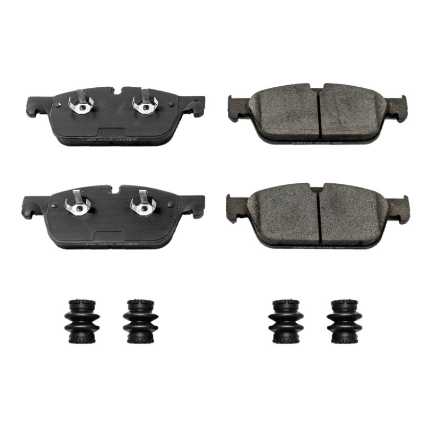PowerStop 17-1636 PowerStop - Z17 Low-Dust Ceramic Brake Pads with Hardware