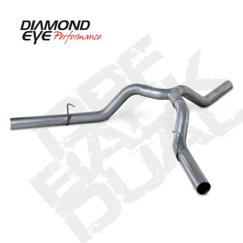 Diamond Eye Performance K4260S Diamond Eye KIT 4in DPF-BACK DUAL SS: DODGE 6.7L 2500 2014 SHORT BOX CREW CAB & MEGA CAB