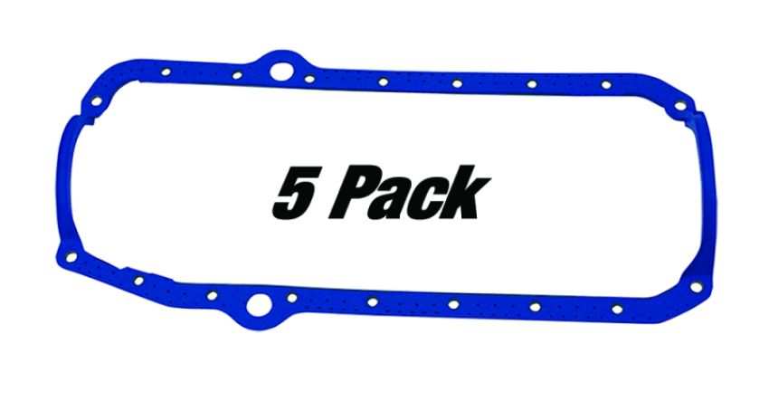 MOROSO MOR93184 SBC 1-Piece Oil Pan Gaskets Pre-85 (5pk)