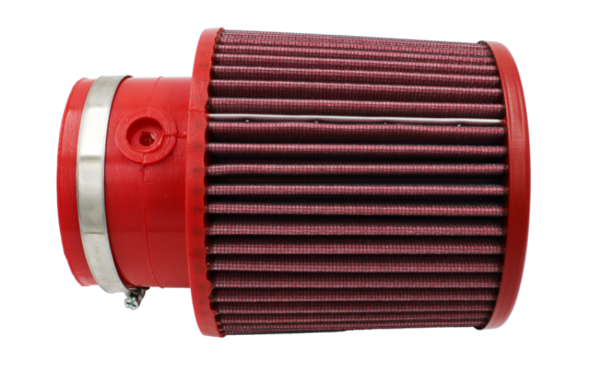 BMC FBTW90-130WH Twin Air Universal Conical Filter w/Metal Top - 90mm ID / 130mm H