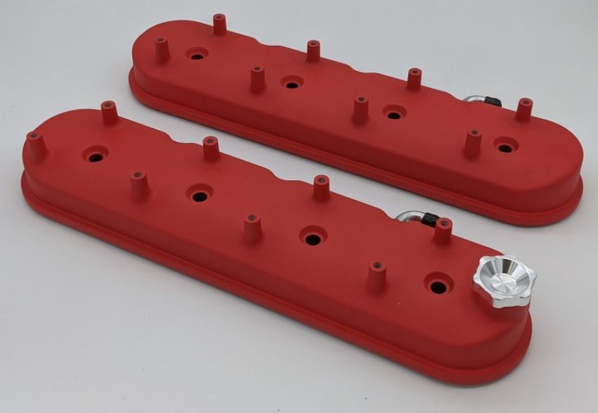 Granatelli Motor Sports 640363 Cast Valve Covers For Ls