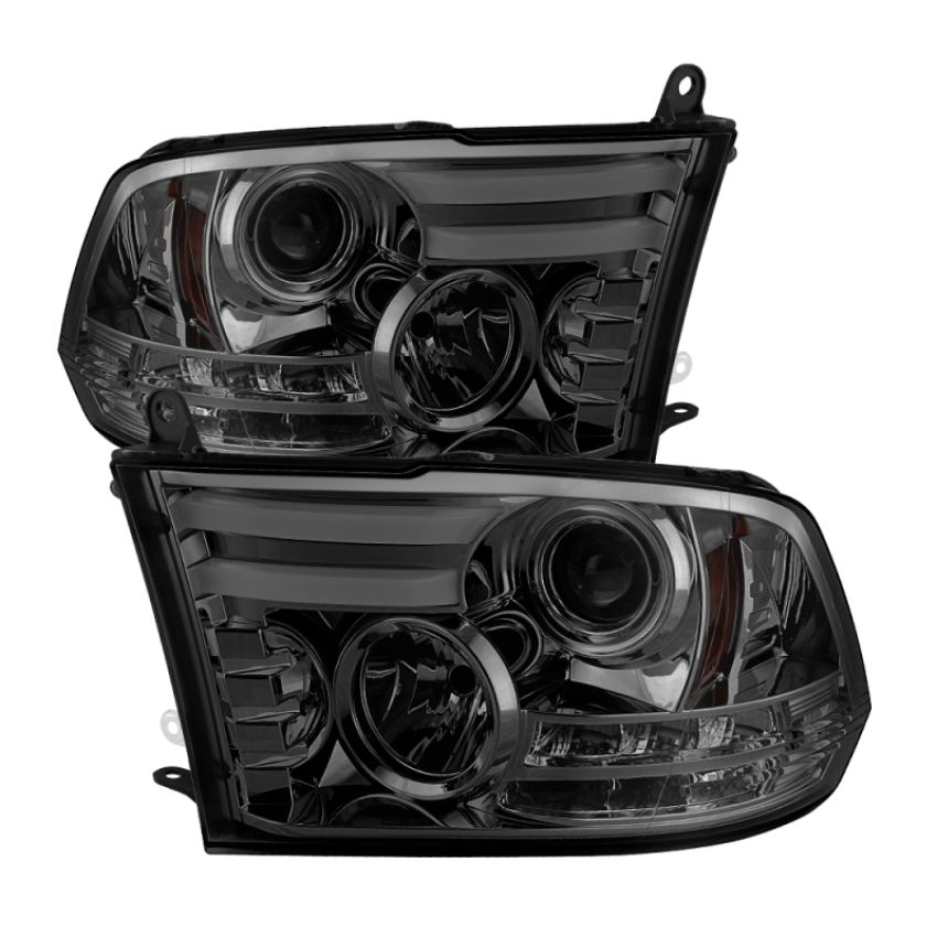 SPYDER 5081735 Projector Headlights - Light Bar DRL - Smoke