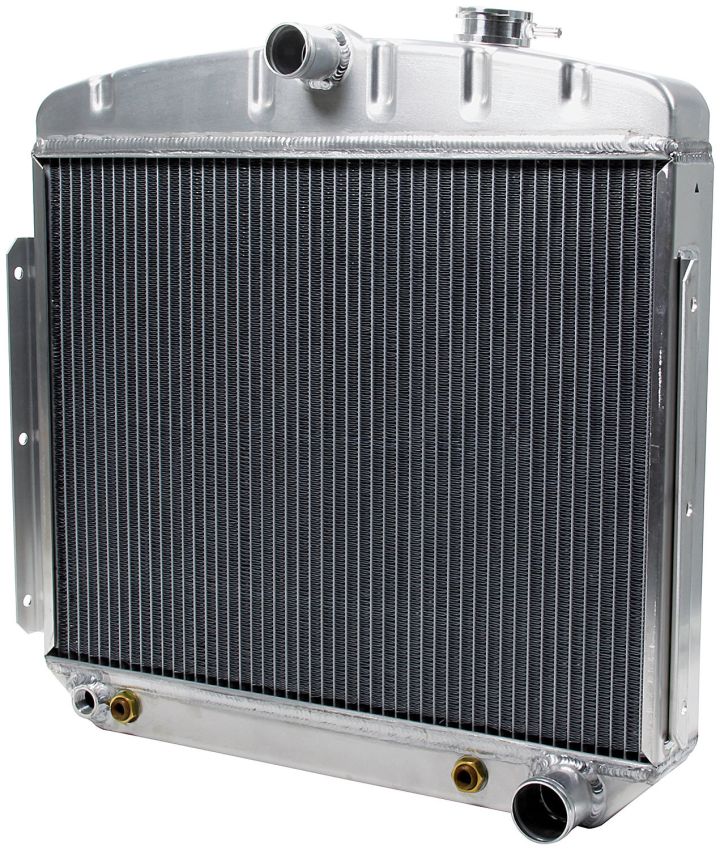 ALLSTAR PERFORMANCE ALL30005 Radiator 1955-56 Chevy 6 Cyl w/ Trans Cooler