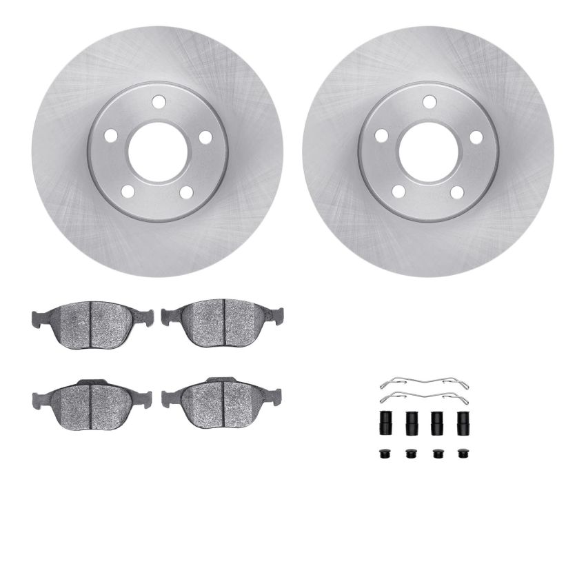 Dynamic Friction 6612-54103 Rotor Kit