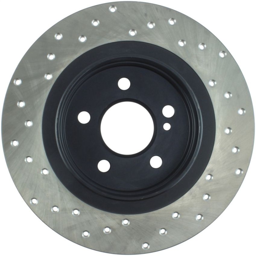Stoptech 128.35112L Drilled Sport Brake Rotor