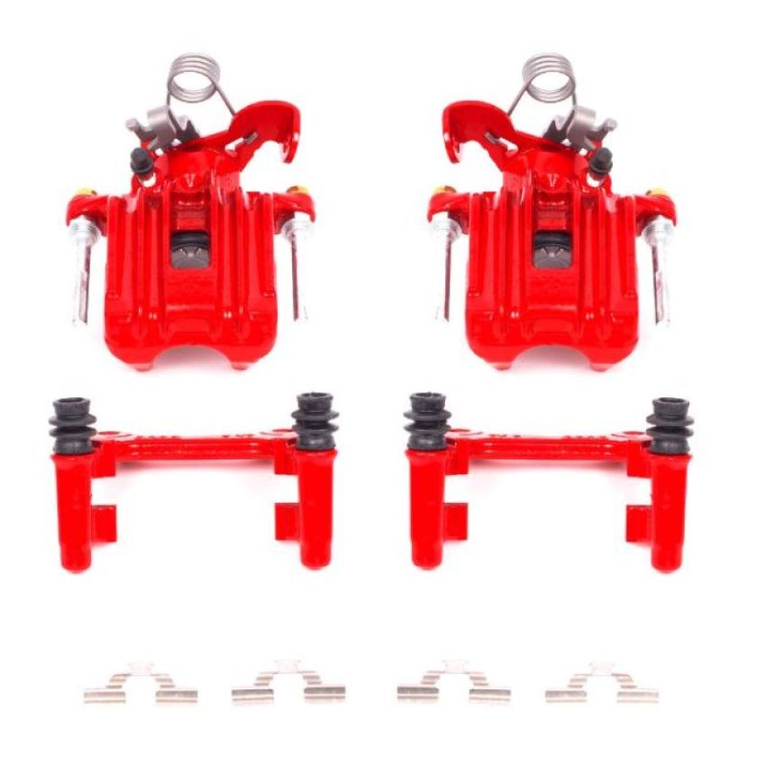 PowerStop S2890A Red Powder Coated Calipers