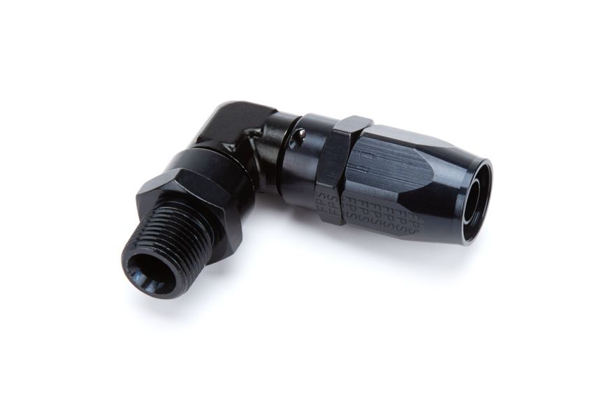 FRAGOLA FRG199008-BL 8an 90-Deg Hose End to 3/8 MPT Fittng
