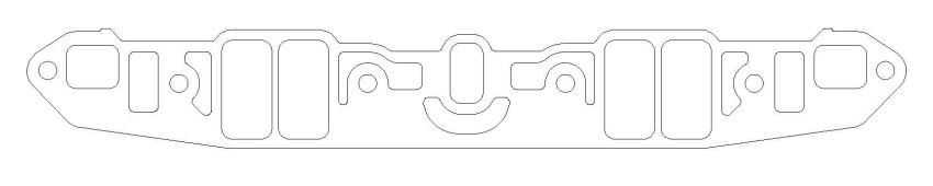 COMETIC GASKETS CAGC5624-060 Intake Manifold Gasket Set SBM 318/340/360