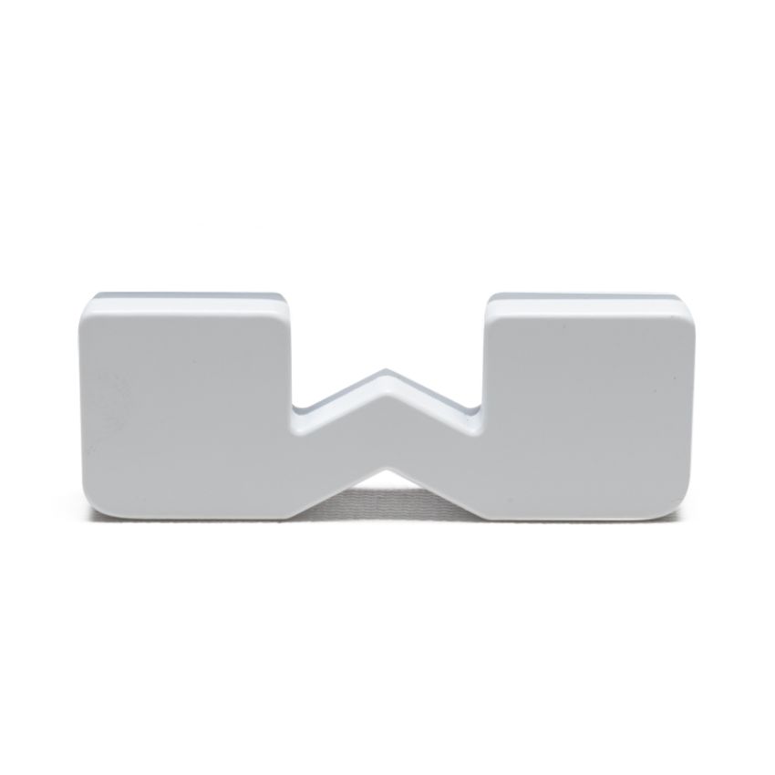 Oracle Lighting 3140-W-005 Universal Illuminated LED Letter Badges - Matte White Surface Finish - W
