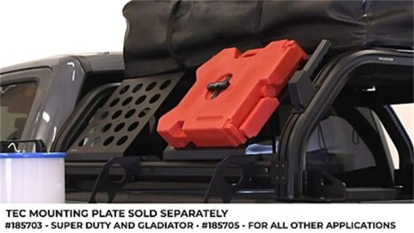 Putco 185703 TEC Mounting Plate - 12in x 12.5in x18in Venture TEC Rack Mounting Plates