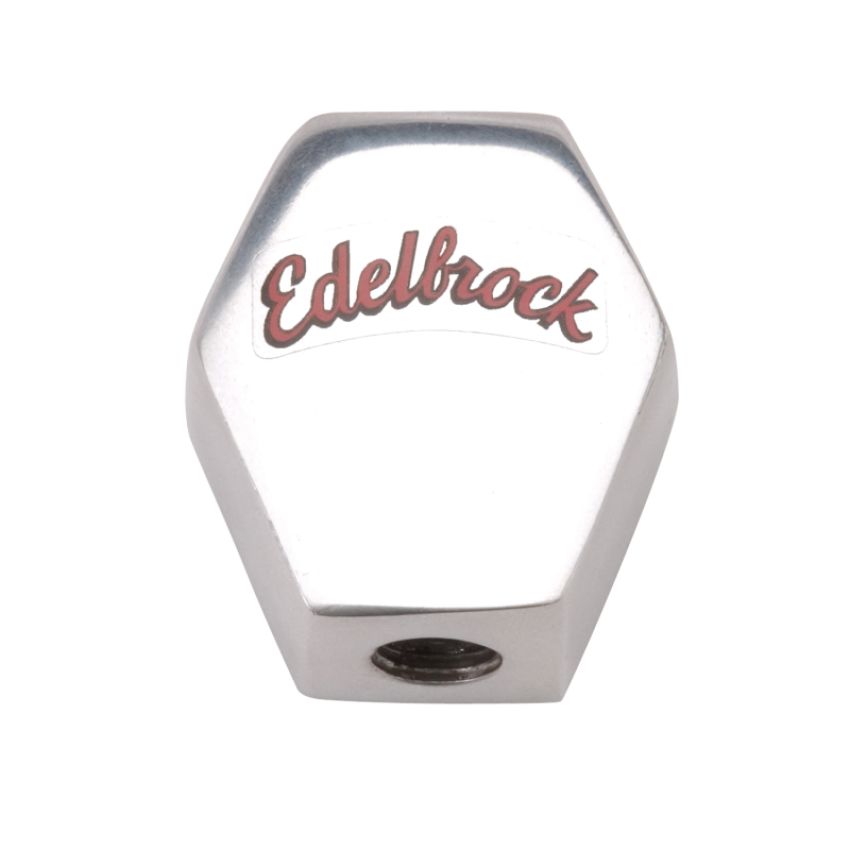 Edelbrock 1286 Fuel Block Triple Feed Mini