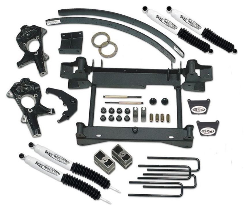 Tuff Country 14955 99-05 Chevy Silverado 1500 4x4 4in Lift Kit (w/One Piece Sub Frame No Shocks)
