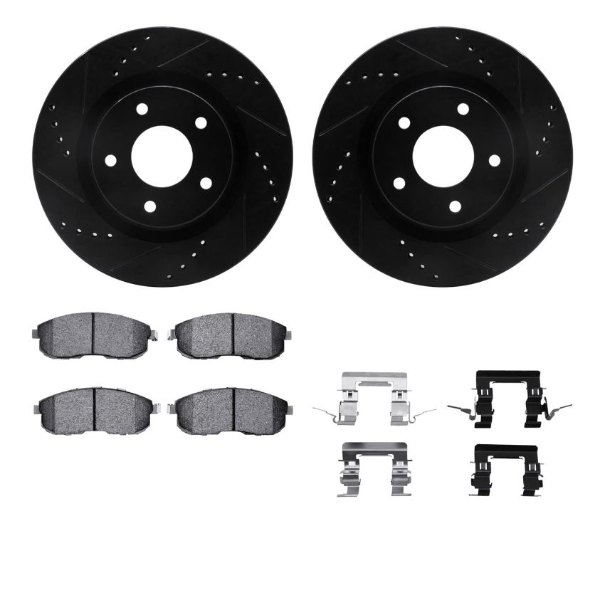 Dynamic Friction 8612-67005 Rotor Kit