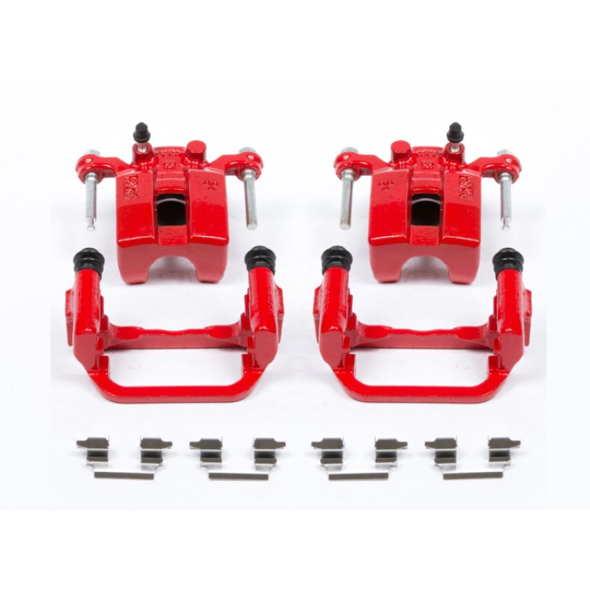PowerStop S2792 Red Powder Coated Calipers