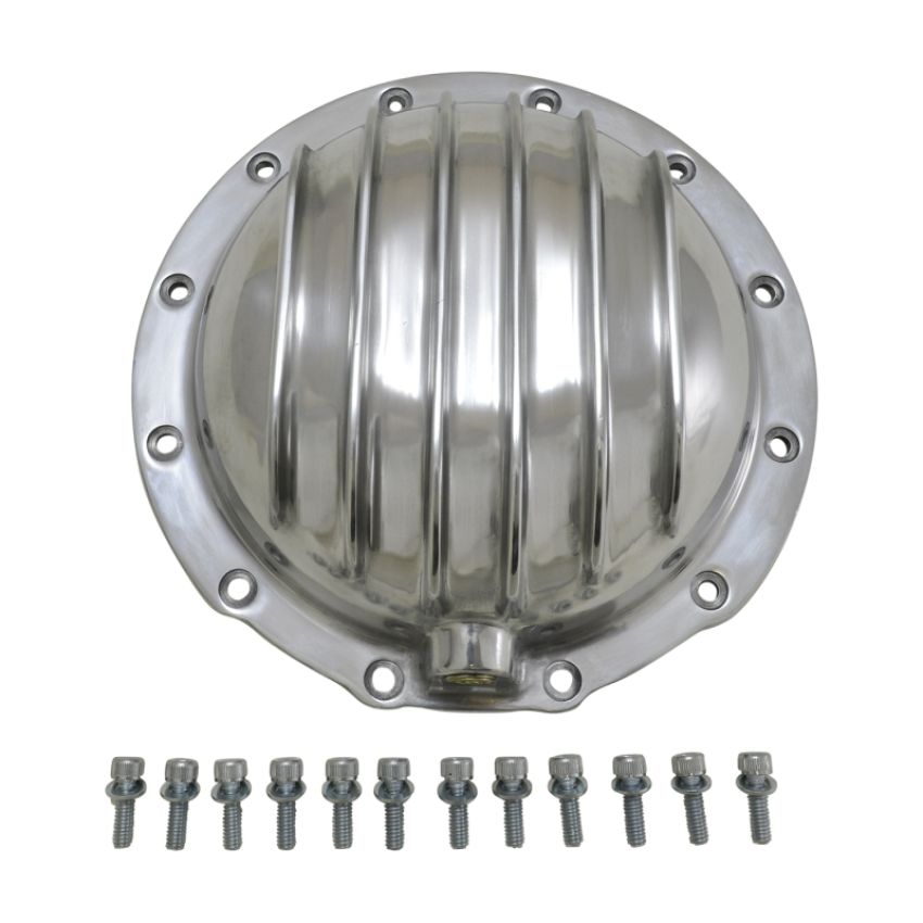 Yukon Gear & Axle YP C2-M20 Yukon Gear Finned Polished Aluminum Cover For AMC Model 20