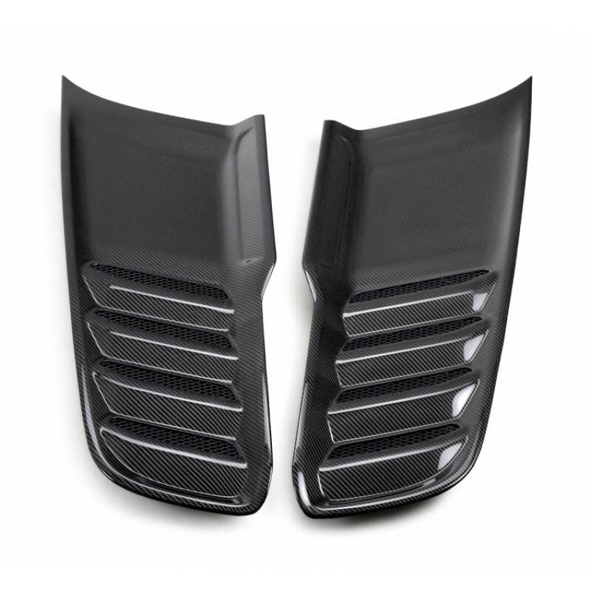 Anderson Composites AC-HV21DGTRX 2021 Dodge RAM TRX Carbon Fiber Hood Vents - Type OE