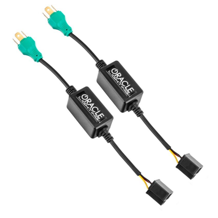 Oracle Lighting 2071-504 LED CANBUS Flicker-Free Adapters, H4, Pair