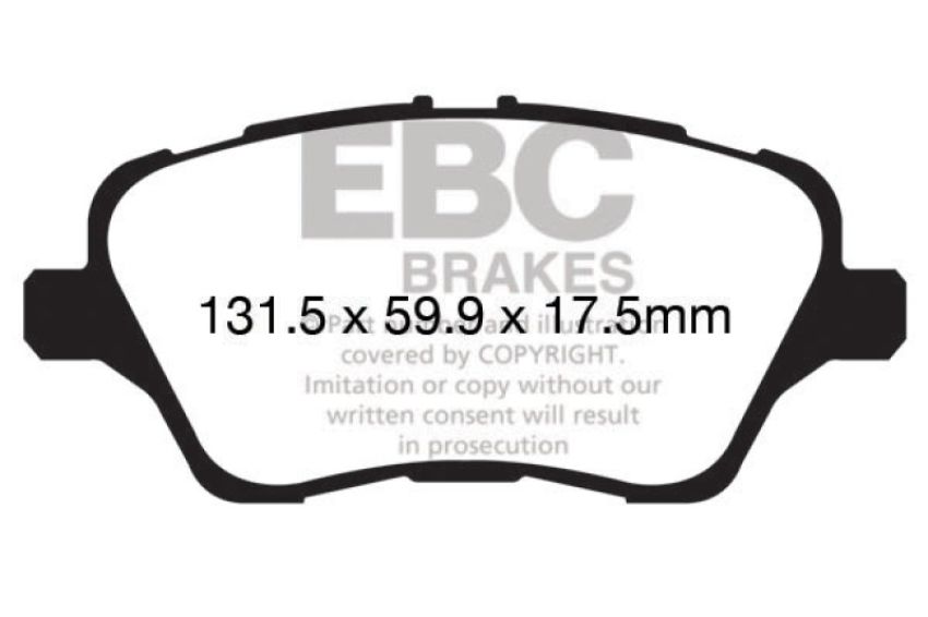 EBC Brakes DP32149C Redstuff Ceramic Low Dust Brake Pads