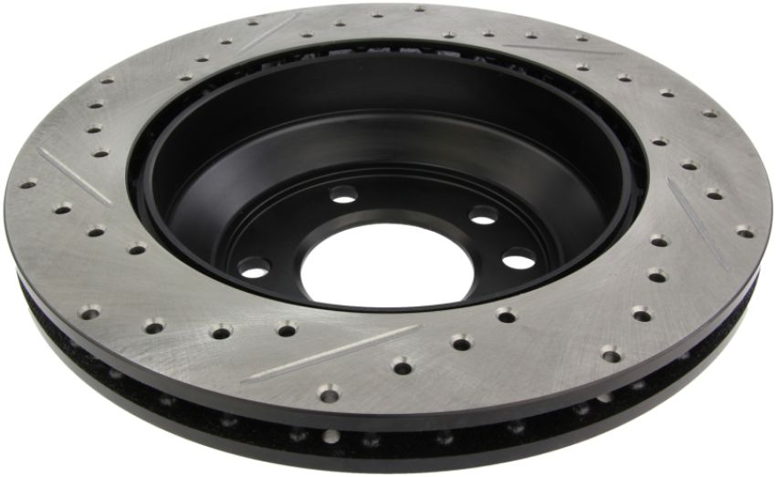 Stoptech 127.33078L Slotted & Drilled Sport Brake Rotor
