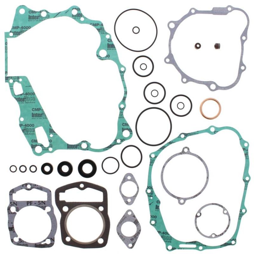 Vertex Pistons 811242 Vertex Gaskets 03-17 Honda CRF230F Complete Gasket Kit w/ Oil Seals