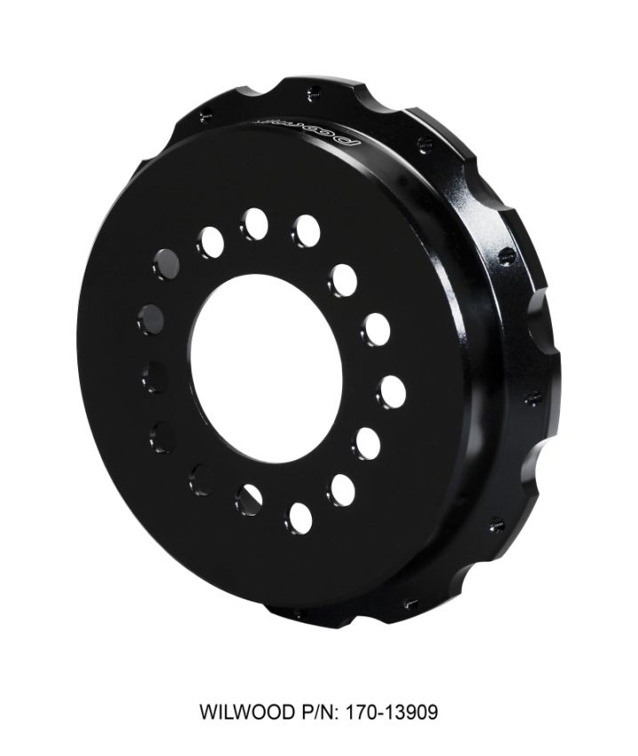 Wilwood 170-13909 Hat-Park Brake 1.54in Offset Multi-5 Lug - 3.12in Register 12 on 8.75in