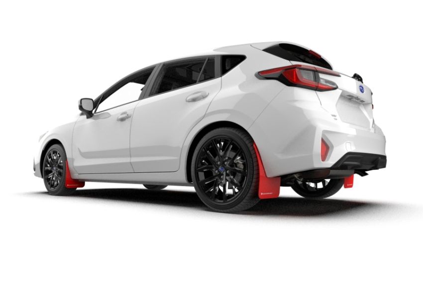 Rally Armor MF105-UR-RD-WH Red Mud Flap/White Logo