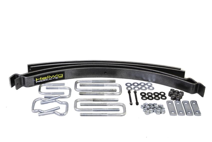Hellwig 1910 00-06 Toyota Tundra 2/4WD 2 Leaf Pro Series Helper Spring - Up To 2500lb Level Load Capacity