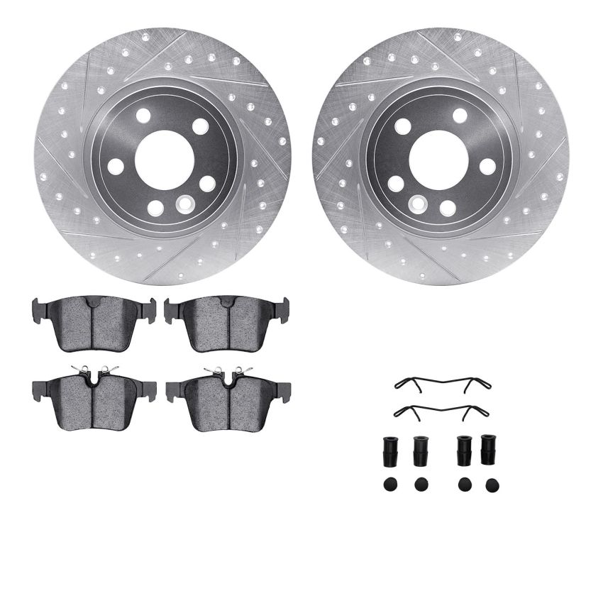 Dynamic Friction 7512-11027 Rotor Kit