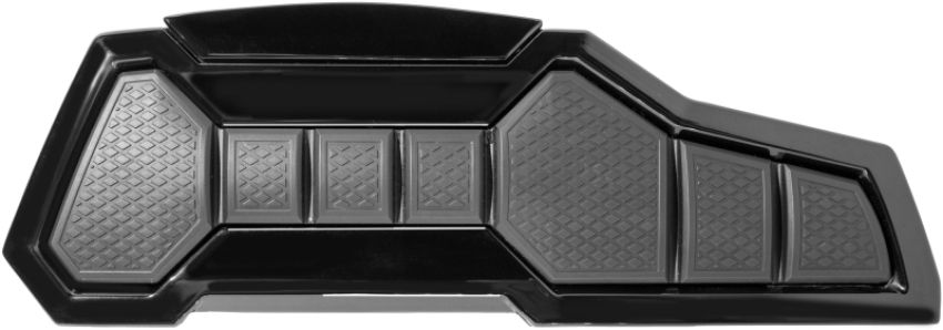 Kuryakyn 10019-2 Enygma Floorboards - Gloss Black