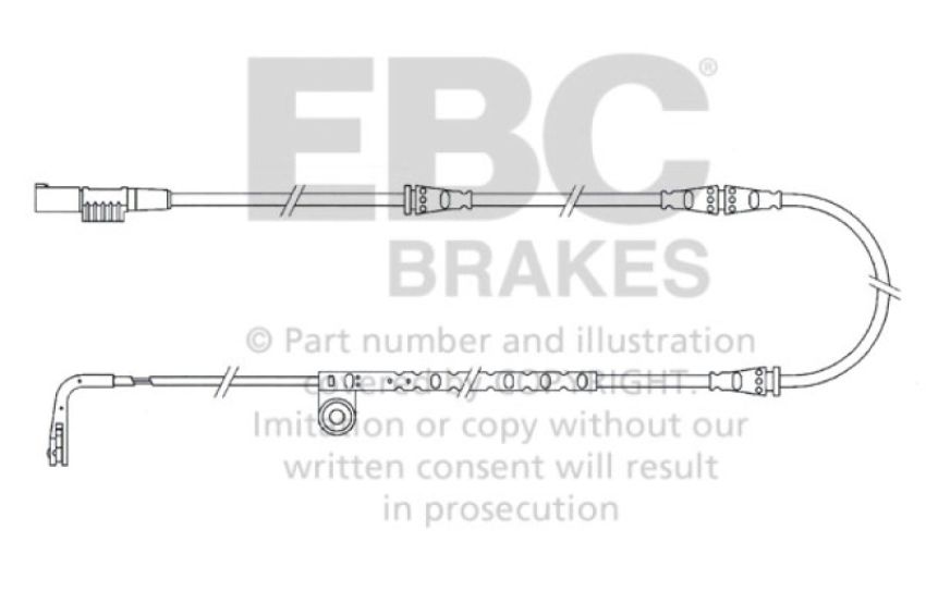 EBC Brakes EFA151 Brake Wear Lead Sensor Kit