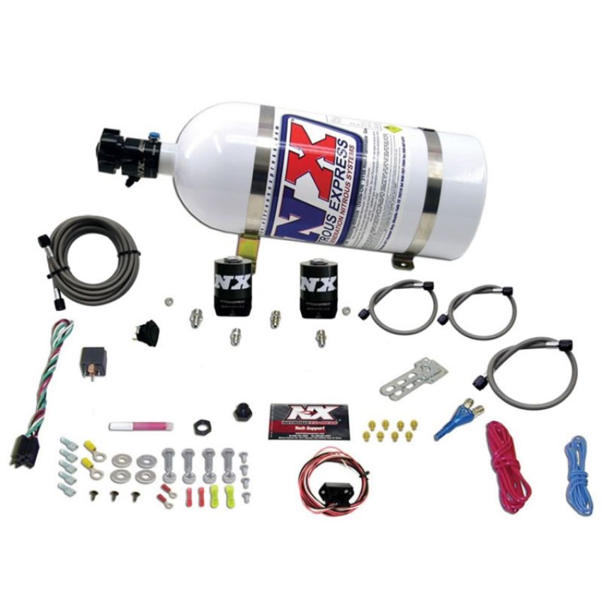 Nitrous Express 20930-10 5TH GEN CAMARO SINGLE NOZZLE SYSTEM (35-150HP) W/ 10LB BOTTLE