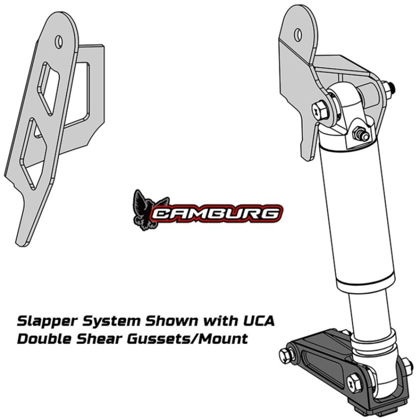 Camburg CAM-310181 05-23 Toyota Tacoma 2.5 Front Slapper Bump Stop Mount Kit Only