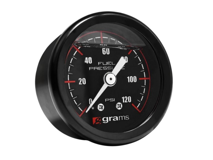Grams Performance 0-120 PSI Fuel Pressure Gauge